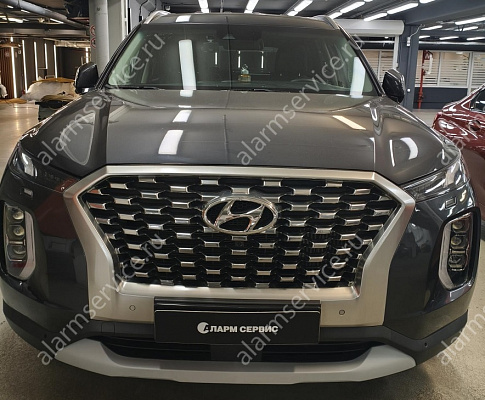 Установка сигнализации на Hyundai Palisade